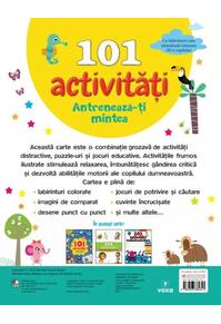 Copertă produs 101 activități. Antrenează-ți mintea