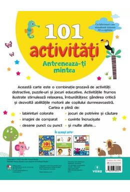 Copertă produs 101 activități. Antrenează-ți mintea