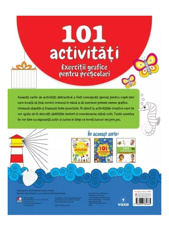 Copertă produs 101 activități. Exerciții grafice pentru preșcolari - gallery big 2