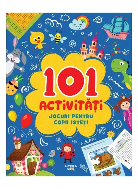 Copertă produs 101 activități. Jocuri pentru copii isteți - gallery big 1