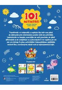 Copertă produs 101 activități. Jocuri pentru copii isteți