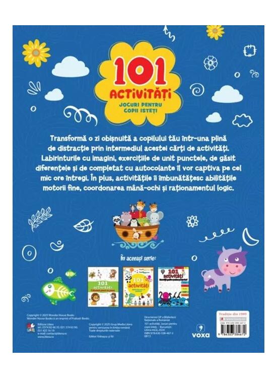 Copertă produs 101 activități. Jocuri pentru copii isteți - gallery big 2