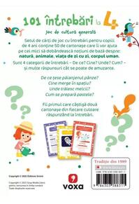 Copertă produs 101 &icirc;ntrebări la 4 ani