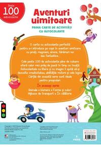Copertă produs Aventuri uimitoare. Prima carte de activități cu autocolante