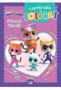 Copertă produs Disney. Superpisicuțe. Cartea mea de colorat. Să înceapă distracția