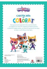 Copertă produs Disney. Superpisicuțe. Cartea mea de colorat. Superpisicuțele în acțiune