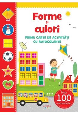 Copertă produs Forme și culori. Prima carte de activități cu autocolante