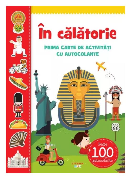 Copertă produs &Icirc;n călătorie. Prima carte de activități cu autocolante - gallery big 1
