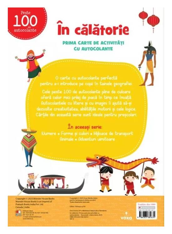 Copertă produs &Icirc;n călătorie. Prima carte de activități cu autocolante - gallery big 2