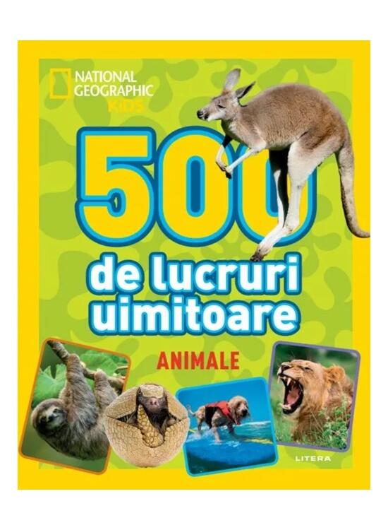 Copertă produs National Geographic Kids. 500 de lucruri uimitoare. Animale - gallery big 1