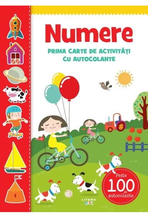 Copertă produs Numere. Prima carte de activități cu autocolante