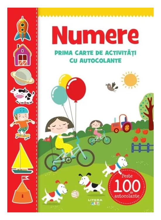 Copertă produs Numere. Prima carte de activități cu autocolante - gallery big 1