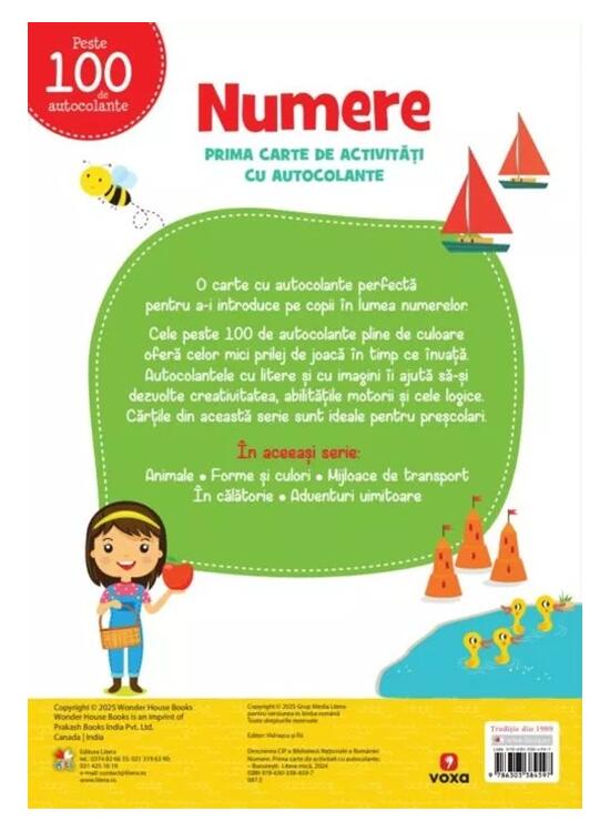 Copertă produs Numere. Prima carte de activități cu autocolante - gallery big 2