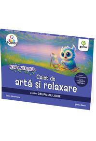 Copertă produs Caiet de artă și relaxare pentru grupa mijlocie