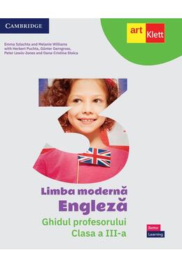 Copertă produs Limba modernă Engleză. Ghidul profesorului. Clasa a III-a
