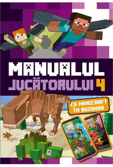 Copertă produs Manualul jucătorului 4. Cu Minecraft &icirc;n buzunar