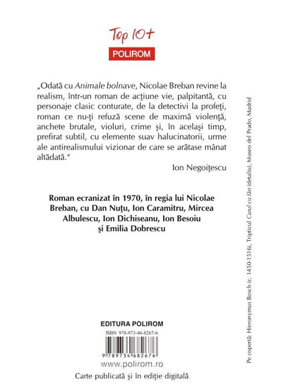 Copertă produs Animale bolnave (Top 10+) - gallery big 2