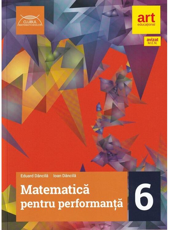Copertă produs Matematică pentru performanță. Clasa a VI-a - gallery big 1