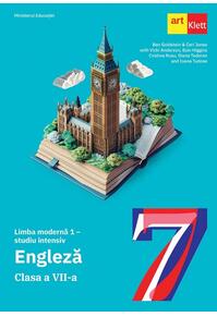 Copertă produs Limba modernă 1 - Engleză intensiv, clasa a VII-a. Manual