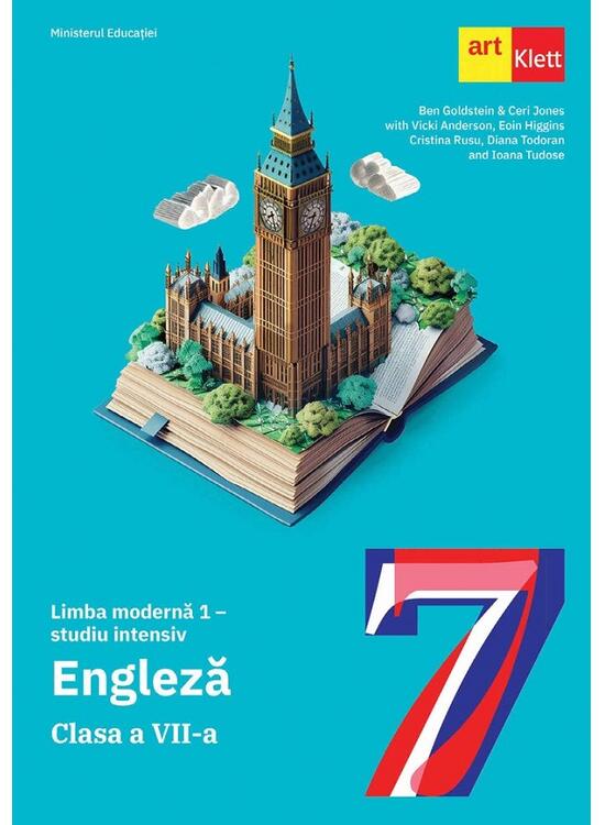 Copertă produs Limba modernă 1 - Engleză intensiv, clasa a VII-a. Manual - gallery big 1
