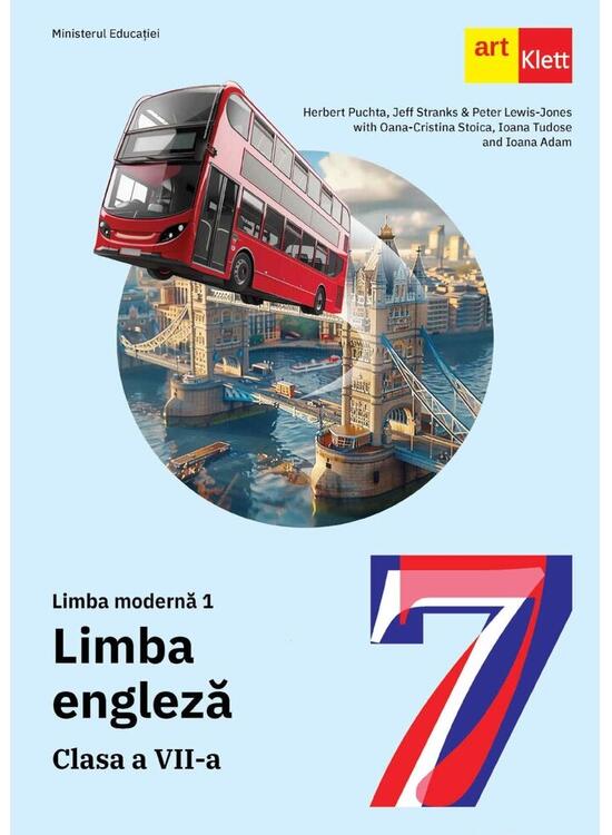 Copertă produs Limba modernă 1. Engleză. Manual. Clasa a VII-a - gallery big 1