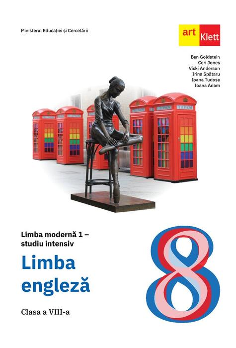 Copertă produs Limba modernă 1 - Engleză intensiv, clasa a VIII-a. Manual