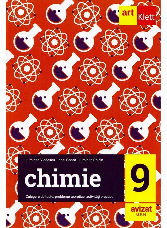 Copertă produs Chimie. Culegere de teste, probleme teoretice, probleme teoretice, activități practice pentru clasa a IX-a - gallery big 1