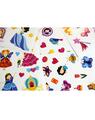 Copertă produs Joc educativ - Puzzle cu glitter + carte de colorat + markere + stickere Mimorello - Prințese fabuloase - thumb 4