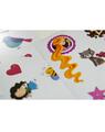 Copertă produs Joc educativ - Puzzle cu glitter + carte de colorat + markere + stickere Mimorello - Prințese fabuloase - thumb 6