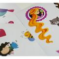 Copertă produs Joc educativ - Puzzle cu glitter + carte de colorat + markere + stickere Mimorello - Prințese fabuloase - gallery small 