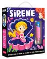 Copertă produs Joc educativ - 3 puzzle-uri + 3 pagini de colorat cu apă + pensula magică - Sirene - thumb 1