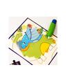 Copertă produs Joc educativ - 3 puzzle-uri + 3 pagini de colorat cu apă + pensula magică - Dinozauri - thumb 4