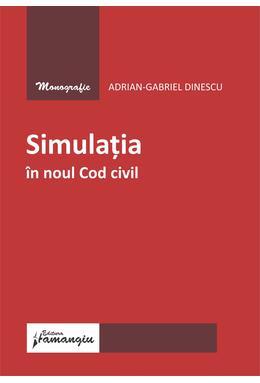 Copertă produs Simulația &icirc;n noul Cod civil