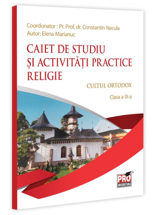 Copertă produs Caiet de studiu și activități practice. Religie - Cultul ortodox. Clasa a IX-a - gallery big 1