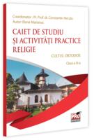 Copertă produs Caiet de studiu și activități practice. Religie - Cultul ortodox. Clasa a IX-a