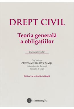 Copertă produs Drept civil. Teoria generală a obligațiilor