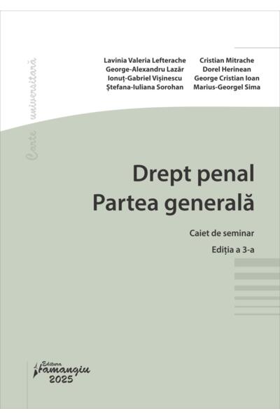 Drept penal. Partea generală. Caiet de seminar