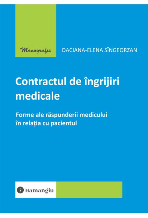 Copertă produs Contractul de &icirc;ngrijiri medicale