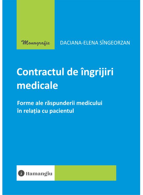 Copertă produs Contractul de &icirc;ngrijiri medicale - gallery big 1
