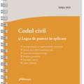 Copertă produs Codul civil și Legea de punere &icirc;n aplicare. Actualizat la 8 ianuarie 2026 - spiralat - gallery small 