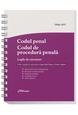 Copertă produs Codul penal. Codul de procedură penală. Legile de executare. Actualizat 3 septembrie 2025 - Spiralat