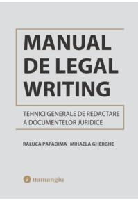 Copertă produs Manual de Legal Writing