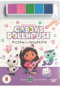 Copertă produs Gabby's Dollhouse. Pictăm cu degețelele