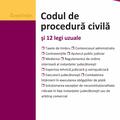 Copertă produs Codul de procedură civilă și 12 legi uzuale. Actualizat la 15 septembrie 2025 - gallery small 