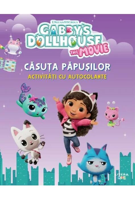 Copertă produs Gabby's Dollhouse. Căsuța păpușilor. Activități cu autocolante