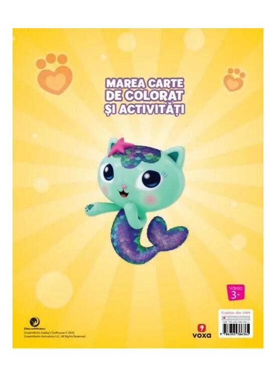 Copertă produs Gabby's Dollhouse. Marea carte de colorat și activități - gallery big 2