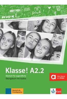 Copertă produs Klasse! A2.2. &Uuml;bungsbuch mit Audios