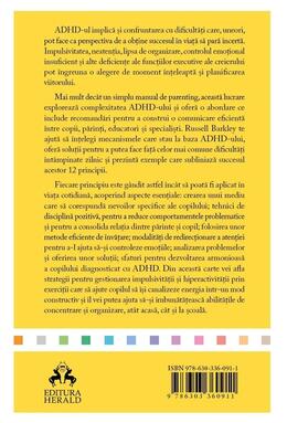 Copertă produs 12 principii esențiale &icirc;n creșterea copilului cu ADHD