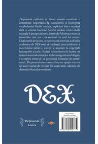 Copertă produs Dicționar explicativ al limbii române