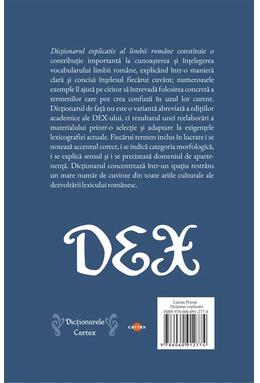 Copertă produs Dicționar explicativ al limbii rom&acirc;ne